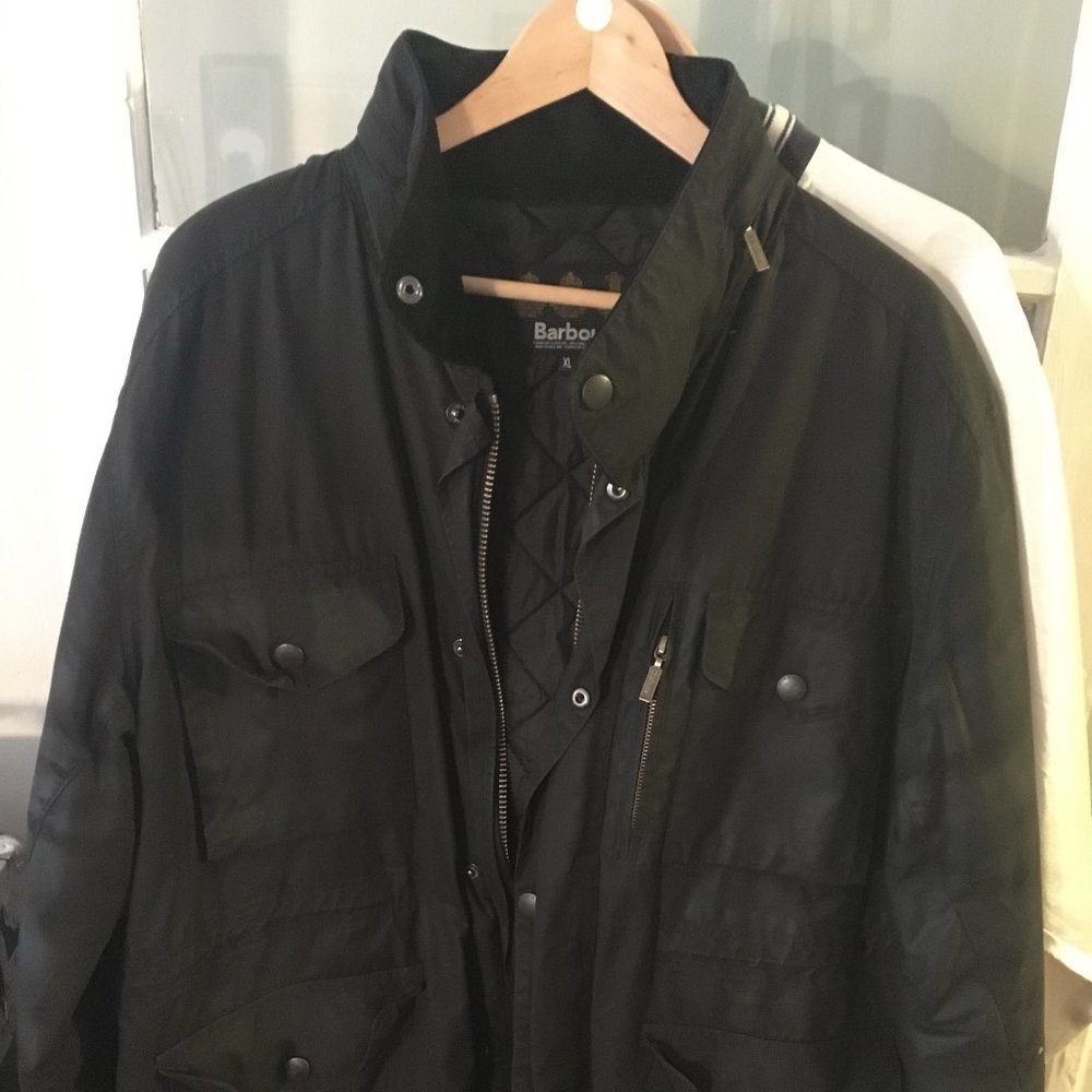 Barbour Sapper Winter Jacket - XL, Dark Navy